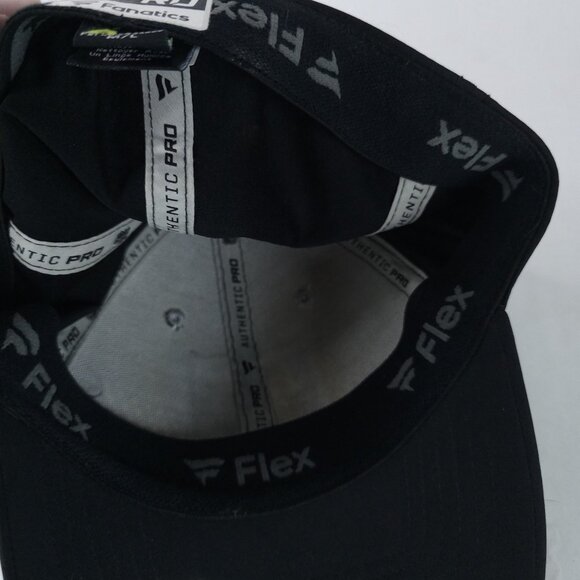 Los Angeles Kings Hat Cap Fitted Mens Large Black NHL Hockey Stretch Fit Dot Pro - Picture 6 of 6